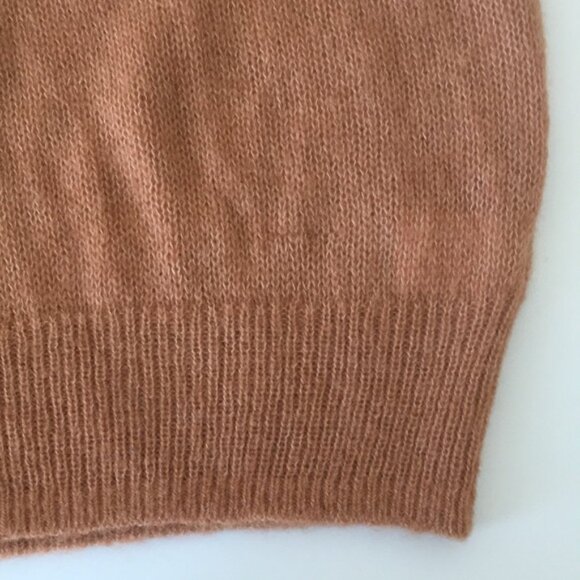 Free People Gossamer Vneck Sweater Terracotta Large - Picture 10 of 15